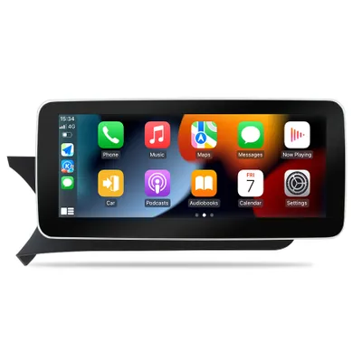 Obrázok produktu pre 12.3''4+64GB Qualcomm CarPlay Pro Mercedes Benz c-class w204 2011-2014 NTG4.5 systém inštalácie Android Auto autorádio 4GSIM WIFI SWC Multimedia