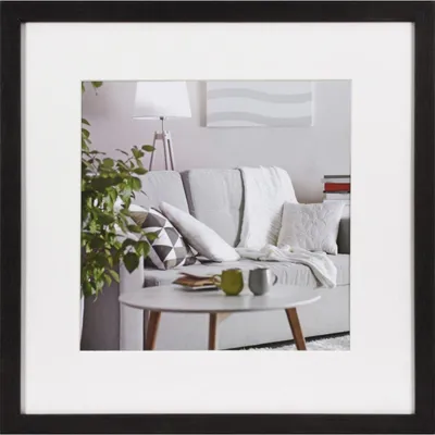 Produktbild von Henzo Modern Bilderrahmen 70x70 cm Schwarz
