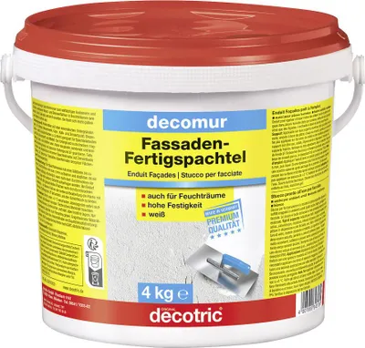 Produktbild von Decotric Decomur Fassaden-Fertigspachtel 4 kg