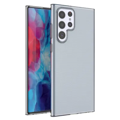Produktbild von Präzises durchsichtiges Schutzgehäuse für Samsung Galaxy S22 Ultra - Durchscheinend KP24531