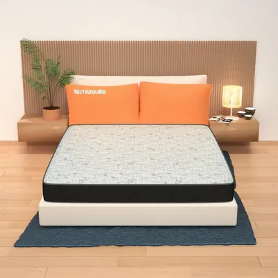 Zdjęcie produktu dla Materace miasuite i sogni Italiani do łóżka dwuosobowego, o wymiarach 165 x 195 cm, wysokość 13 cm, wykonane z