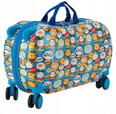 Produktbild von MPMAX Kinder Kabinenkoffer mit Rollen zum Fahren