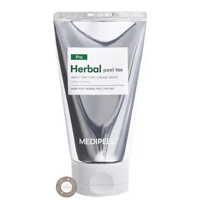 Zdjęcie produktu dla Oczyszczający peeling do twarzy z mikroigłami Medi Peel Herbal Peel Tox PRO (120g)