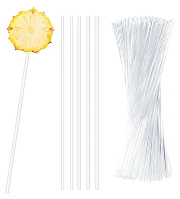 Produktbild von 100 Stück Acryl-Lutscherstiele – Transparente, wiederverwendbare Stiele für Cake Pops