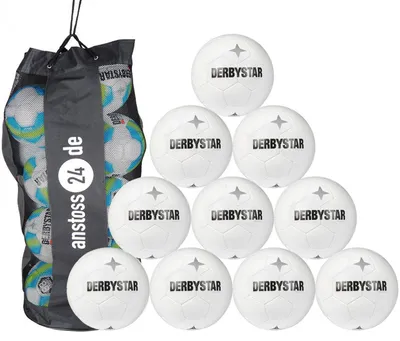 Produktbild von Ballset DERBYSTAR Trainingsball - BRILLANT TT CLASSIC inkl. Ballsack 10 Bälle