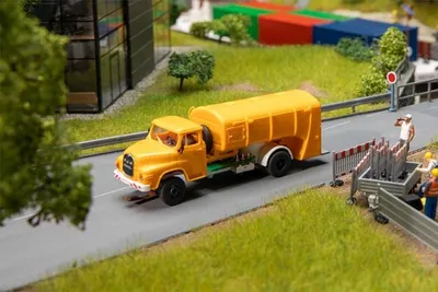 Produktbild von Faller 161440 - H0 - MAN 635 Kurzhauber Müllwagen (BREKINA) - Neu