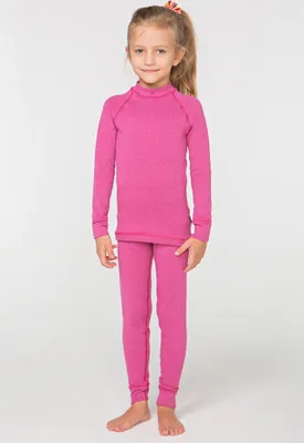 Produktbild von Kinder Thermounterwäsche Meteor 116-122 cm rosa