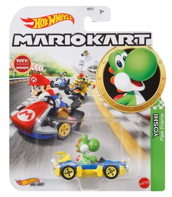 Produktbild von Hot Wheels Mario Kart GLP39, Rennauto, 3 Jahr(e), Metall, Kunststoff, Mehrfarbig