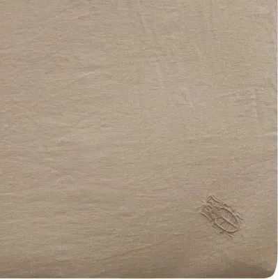 Produktbild von Zoeppritz Leinen-Spannbettlaken Stay Farbe clay Größe 180x200x30