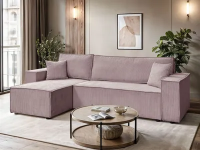 Produktbild von Ecksofa CARLO L Cord, Poso 27