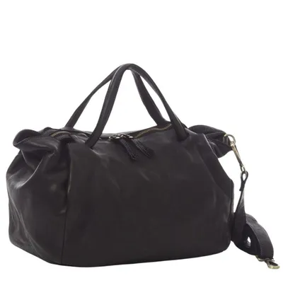 Produktbild von BZNA Handtasche Diana schwarz Designer Schultertasche Tasche Ledertasche