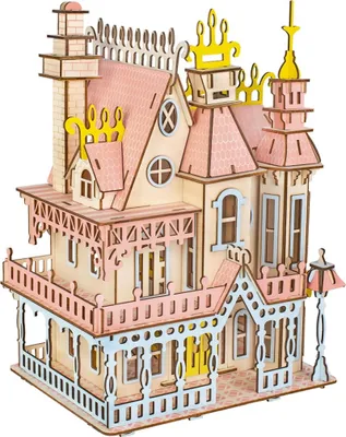 Zdjęcie produktu dla Woodcraft Drewniane puzzle 3D Wspaniała willa