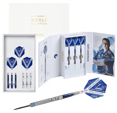 Produktbild von Unicorn Phase 5 World Champion Gary Anderson Steel Dart Presentation Box - 24g -- 1 Satz