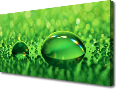 Produktbild von Tulup Leinwand-Bilder 100x50 Wandbild Canvas Kunstdruck Wassertropfen Kunst