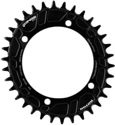 Obrázek produktu pro Rotor Q 4b 100 Bcd Ut 11–12s T-type převodník stříbrný 32 zubů stříbrný 32 zubů