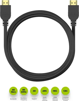 Zdjęcie produktu dla AlzaPower Core Premium HDMI 2.1 High Speed 8K 3m černý