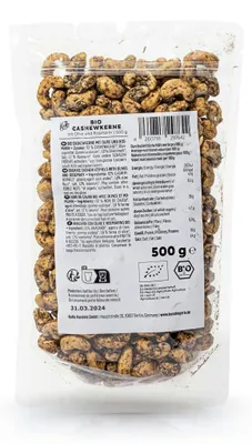 Produktbild von KoRo I  Cashewkerne mit Olive und Rosmarin 500 g