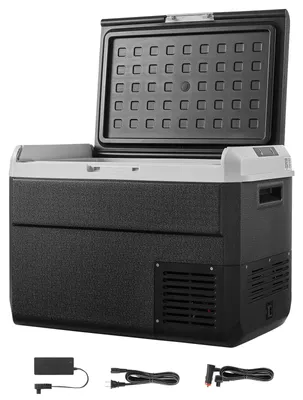 Produktbild von SucceBuy Tragbare Kompressor-Kühlbox 50 L, Autokühlschrank mit Temperaturregelung & App-Steuerung, 12/24 V DC und 100–240 V AC, ideal für Camping, Reisen und Wohnmobile