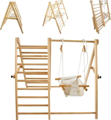 Produktbild von CHIPOLINO Bar und Schaukel aus Holz