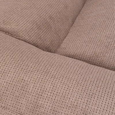 Produktbild von Knuffelwuff orthopädisches Hundebett aus Velours mit Handwebcharakter Sofia 120x100cm Beige