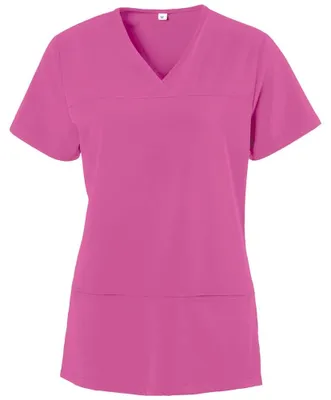 Image de Exner - Tunique « Kasack X » pour femmes LT5692 (XS) (rose vif)