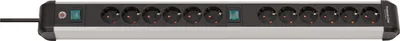 Image de brennenstuhl 1391030200 brennenstuhl Prise multiple Premium-Alu-Line, 12x