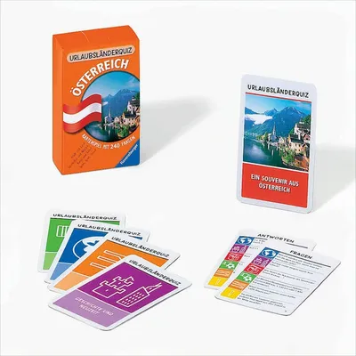 Produktbild von Urlaubsländerquiz Österreich
