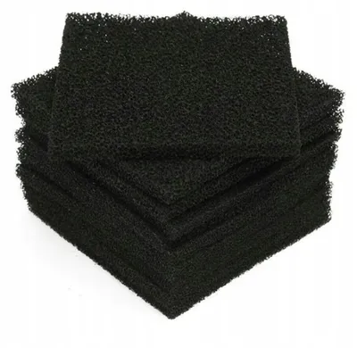 Immagine prodotto di Rosfix Absorvex CarbonFilter 130x130x10 - Filtro di Ricambio per Cappa Aspirante | 10 Pezzi | Per Modelli 493-1, FA-400, ZD-153, JH50