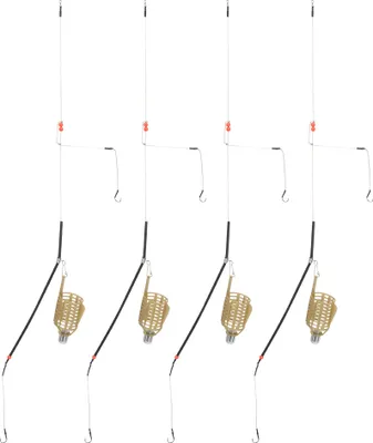 Produktbild von 4pcs tragbare leichte Fischerköder Käfig Köder -Fallen Korb Feederhalter Fisch Tackle Accessoires50g