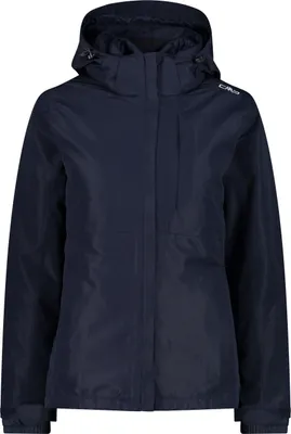 Produktbild von Cmp Woman Jacket Zip Hood Detachble Inn.jacket Black Blue 44