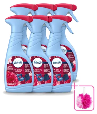 Produktbild von 6 x Febreze Textielspray Robijn Jasmin - 500 ml - Sparpackung - 6 Stücke