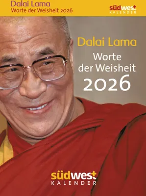 Produktbild von Dalai Lama - Worte der Weisheit 2026 - Tagesabreißkalender zum Aufstellen oder Aufhängen