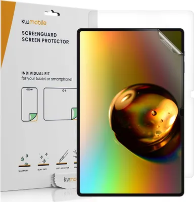Produktbild von kwmobile 2x Tablet Schutzfolie kompatibel mit Samsung Galaxy Tab S9 Ultra Folie - Full Screen Protector - Tablet Displayfolie entspiegelt