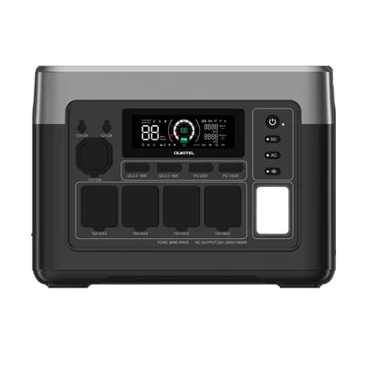 Produktbild von OUKITEL P1500E Plus Powerstation 1536Wh, 1800W (3600W Spitze), LiFePO4,4×230V Schuko,PD 100W, UPS <10 ms, 500W Solar‑MPPT