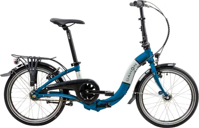 Produktbild von Dahon Unisex Fahrrad Ciao i7U Faltrad, 7 Gang, 20", blau