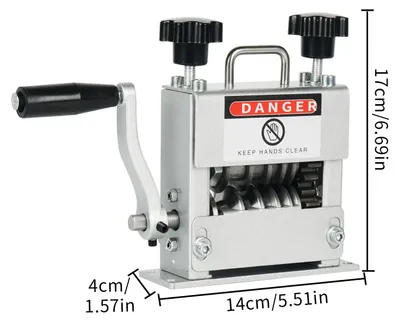 Produktbild von Kabelabisoliermaschine - Manuell und bohrmaschinenbetrieben - 6 Kanäle - 5 Klingen - Für 3–17 mm Kabel - Tragbar - Kohlenstoffstahl - Silber