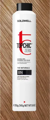 Produktbild von Goldwell Topchic Zero 8N Hellblond 250 ml, Blond, 8N, Light Blonde, Unisex, 250 ml, Alle Haare