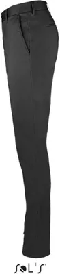 Produktbild von SOL'S Damen Satin Stretch Hose High Waist Jeggings Röhre Jeans, Größe:46, Farbe:Schwarz