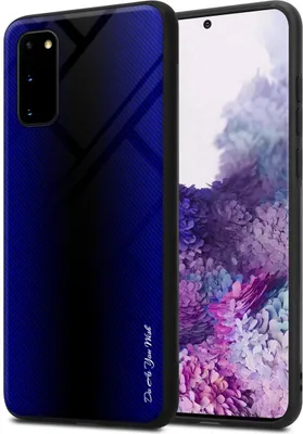Produktbild von Cadorabo Hülle für Samsung Galaxy S20 Schutz Hülle in Lila Handyhülle TPU Etui Cover Case Tempered Glas