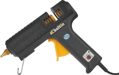 Produktbild von Heißkleberpistole Keltin 150W Mit 5 Temperaturstufen Für Präzise Bastelarbeiten, Schnelles Aufheizen Und Ergonomisches Design.