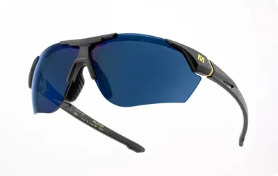 Produktbild von GUNNAR x Cyberpunk 2077 - Militech - Gaming- und Computerbrille – Rahmenfarbe: Onyx / Signalgelb - Gläser: Sun (90 % Blaulichtschutz & 100 % UV-Schutz) - GUNNAR Focus - Blaulichtfilterbrille
