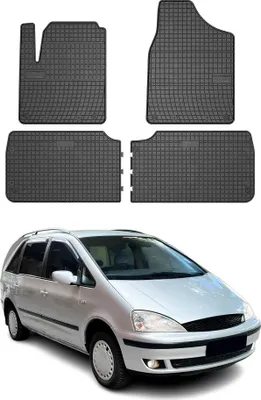Produktbild von 1995-2006 Ford Galaxy Fußmatten Gummi Schwarz 4 tlg