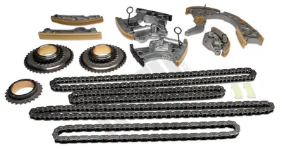Produktbild von HEPU 21-0671 Steuerkettensatz Steuerkette für AUDI A6 Avant (4G5, 4GD, C7) A6 Limousine (4G2, 4GC, C7) A7 Sportback (4GA, 4GF) A8 (4H2, 4H8, 4HC, 4HL)