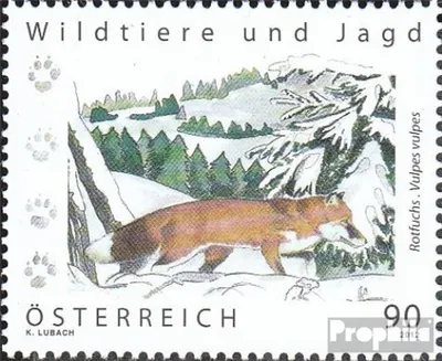 Produktbild von Briefmarken Österreich 2012 Mi 3017 (kompl.Ausg.) gestempelt Jagd