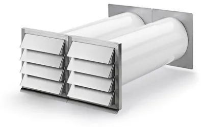 Zdjęcie produktu dla Naber COMPAIR System Ø 150 E-Klima A/Z 150 kanał ścienny wywiewny i nawiewny