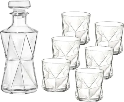 Produktbild von Whiskyset 7tlg. Cassiopea - Karaffe + 6 Gläser