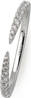 Produktbild von Ring 58 - Happy Hour - Silber Steine offen