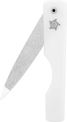 Produktbild von nagelfeile klappbar 11,5 cm Stahl/Saphir weiß