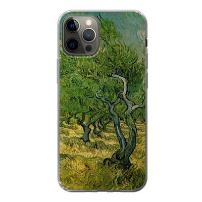 Produktbild von MuchoWow® Handyhülle Schutzhülle Hülle für iPhone 13 Pro Olivenhain - Vincent van Gogh Silikon Softcase Handy Hülle - Handy-Tasche