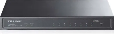 Produktbild von TP-Link JetStream TL-SG2008, Managed, L2/L2+, Gigabit Ethernet (10/100/1000), Wandmontage
